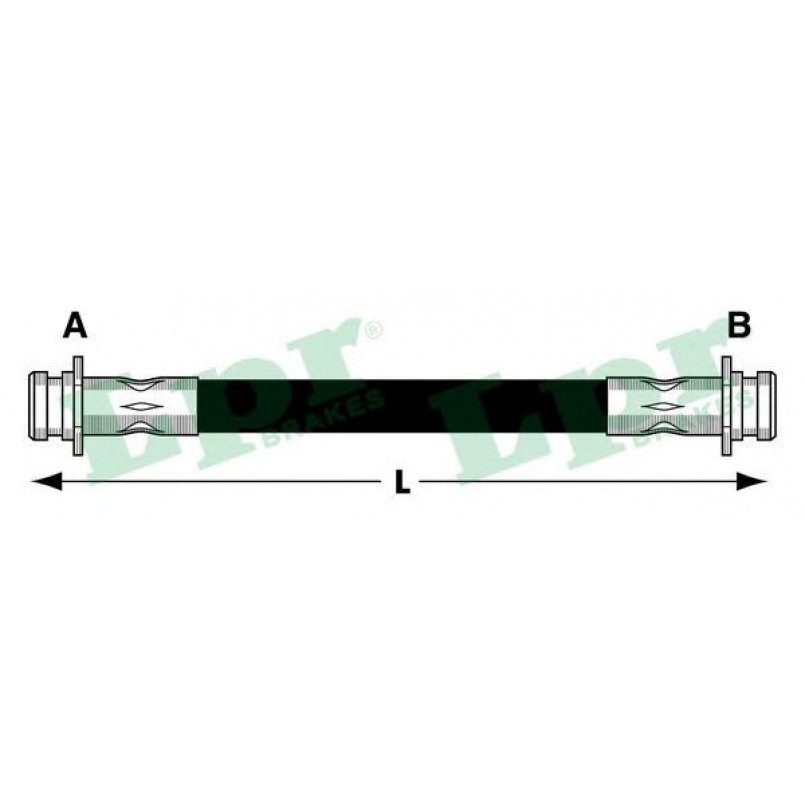 6T47605 LPR - Гальмівний шланг