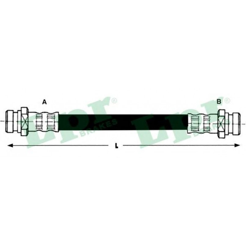 6T47641  LPR - Гальмівний шланг