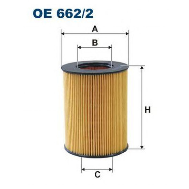 FILTRON OE662/2 Фільтр масла