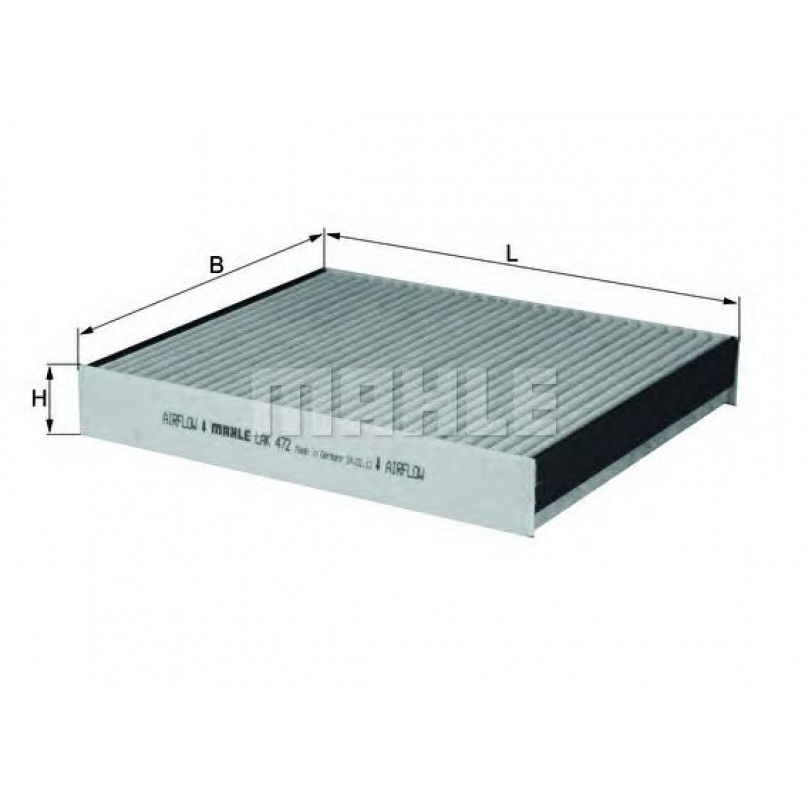 LAK472 Фільтр салону (MAHLE)
