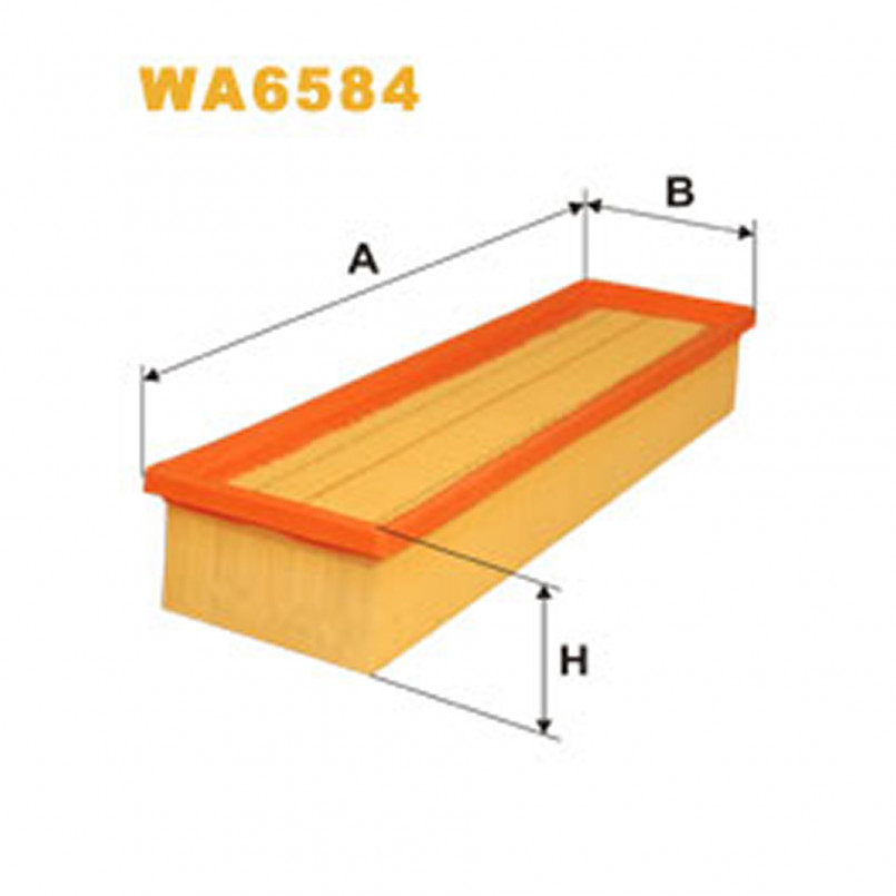 WA6584   (035/1)  WIX Фільтр повітря