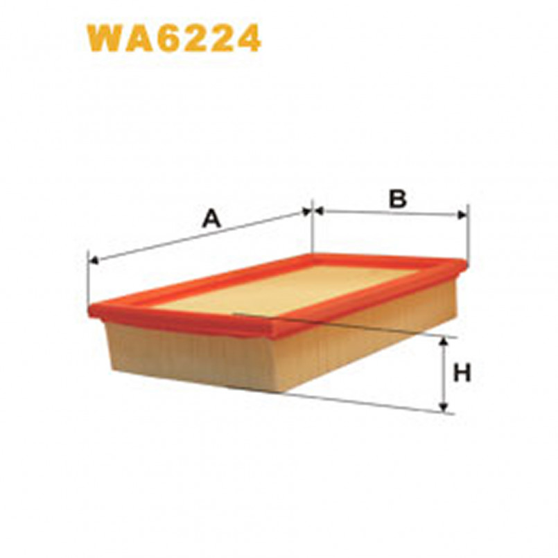 WA6224   (059)  WIX Фільтр повітря