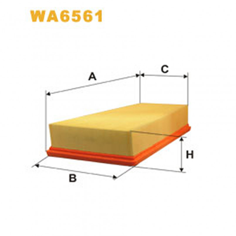WA6561   (080/3)  WIX Фільтр повітря