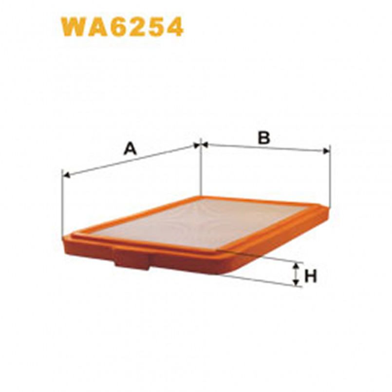WA6254   (083)  WIX Фільтр повітря