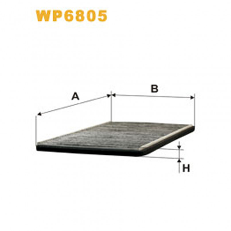 WP6805   (1002A)  WIX Фільтр салону
