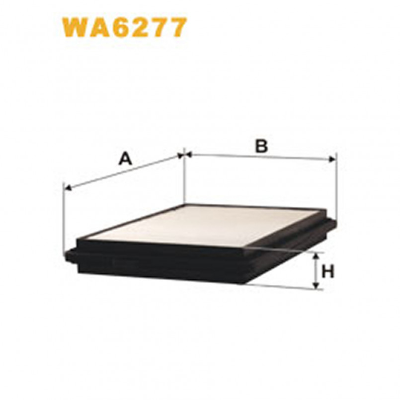 WA6277   (101)  WIX Фільтр повітря