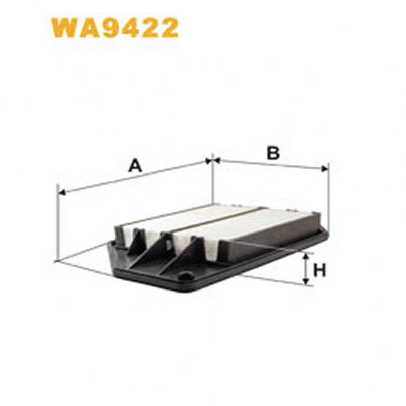 WA9422   (104/4)  WIX Фільтр повітря