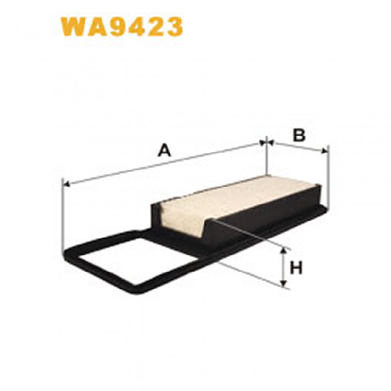 WA9423   (106/1)  WIX Фільтр повітря