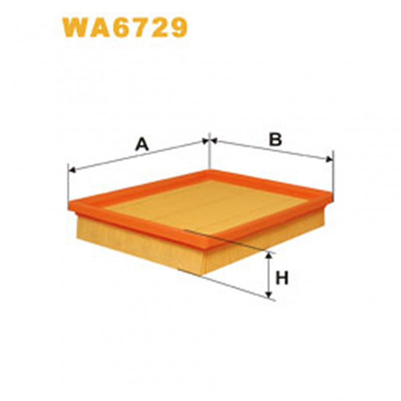 WA6729   (107/1)  WIX Фільтр повітря