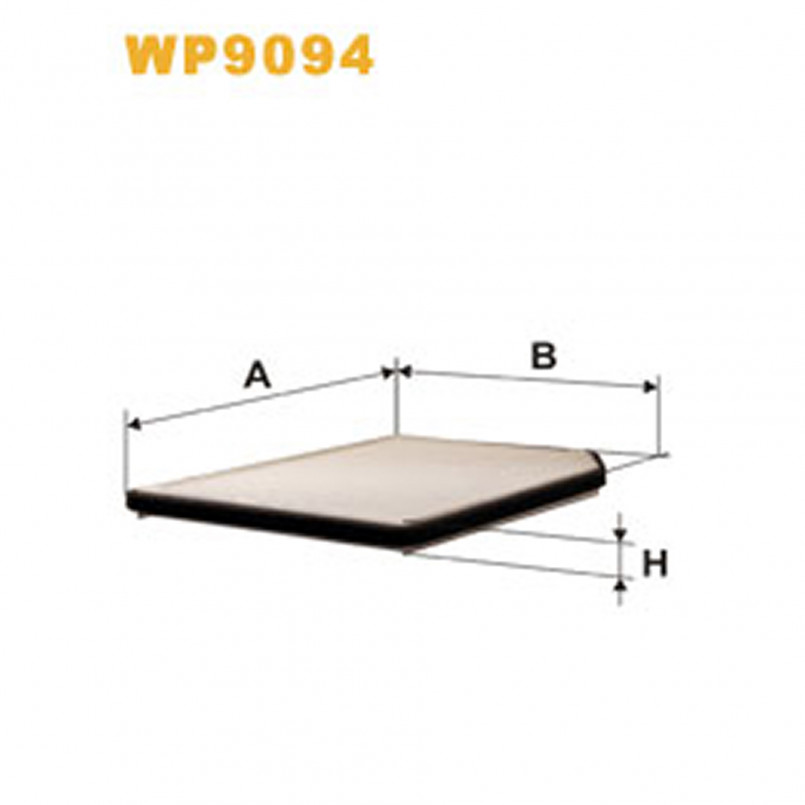 WP9094   (1070)  WIX Фільтр салону
