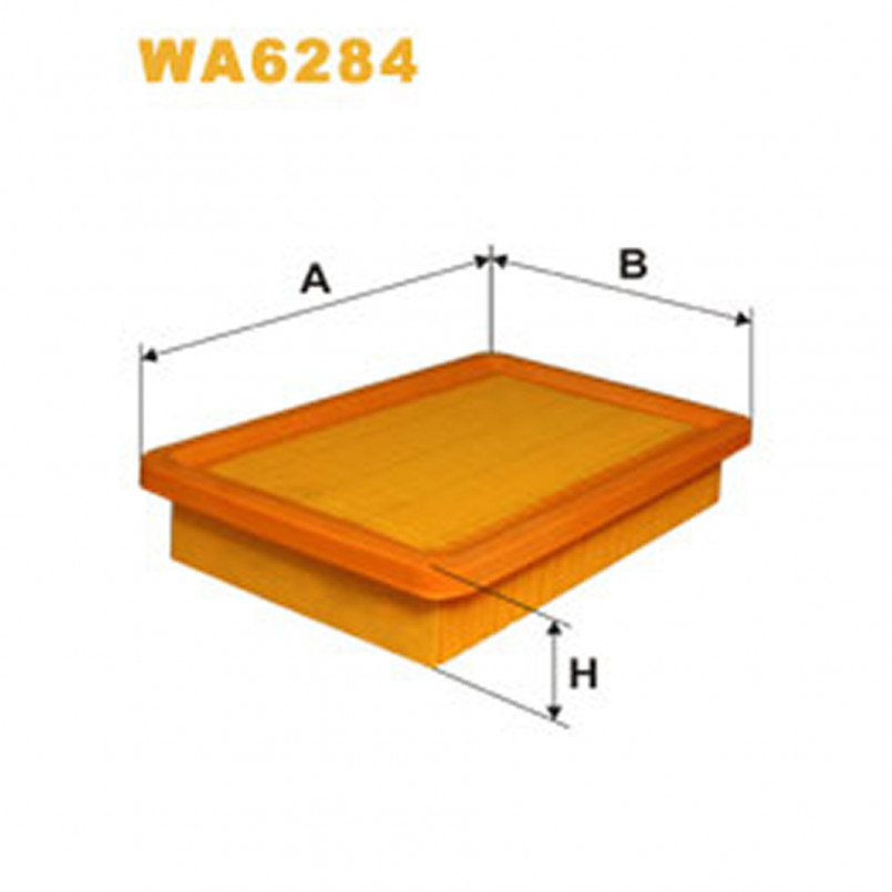 WA6284   (108)  WIX Фільтр повітря