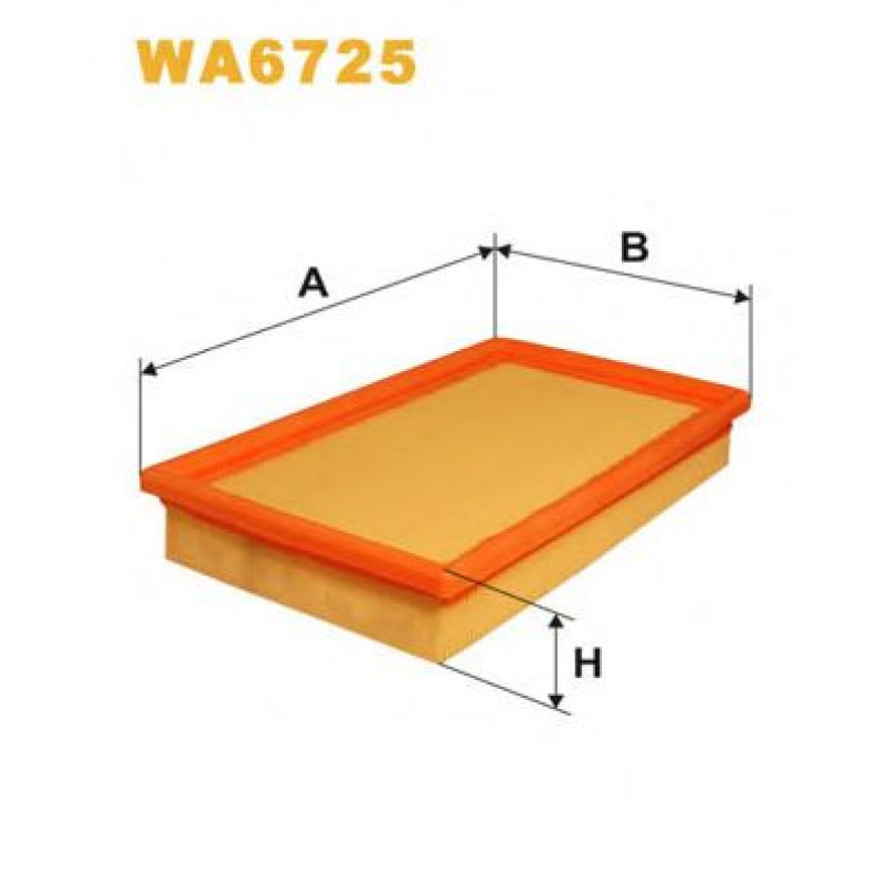 WA6725   (110/1)  WIX Фільтр повітря