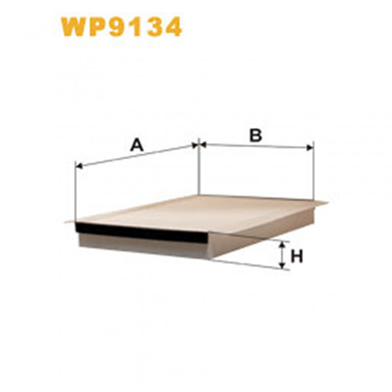 WP9134   (1117)  WIX Фільтр салону