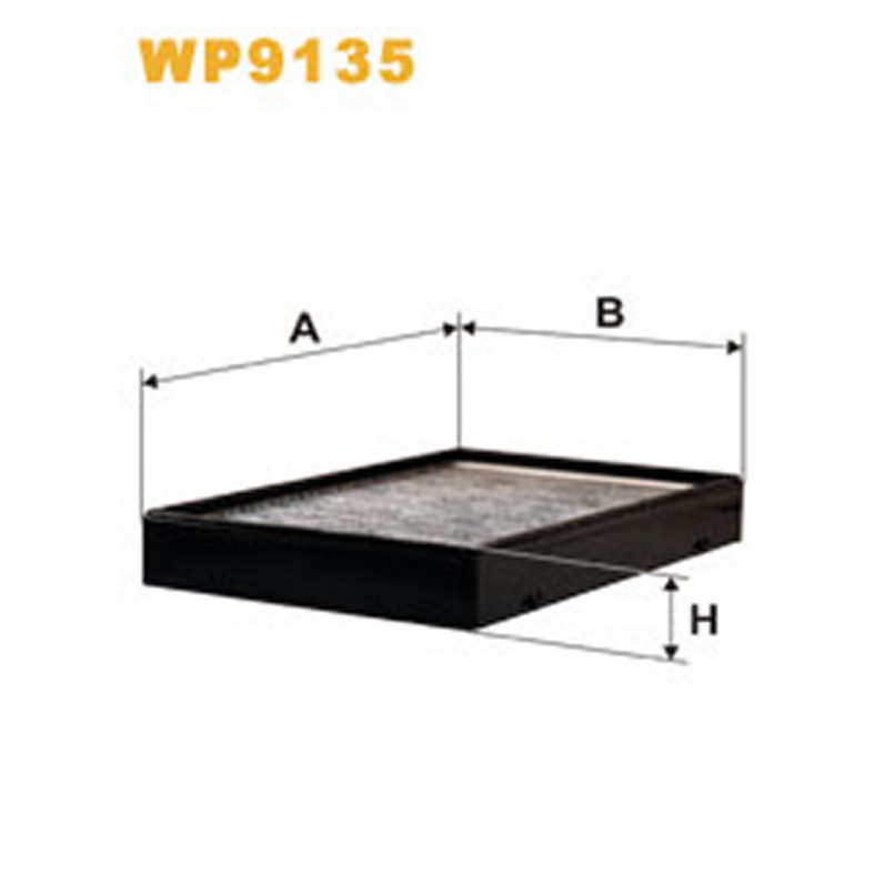 WP9135   (1117A)  WIX Фільтр салону