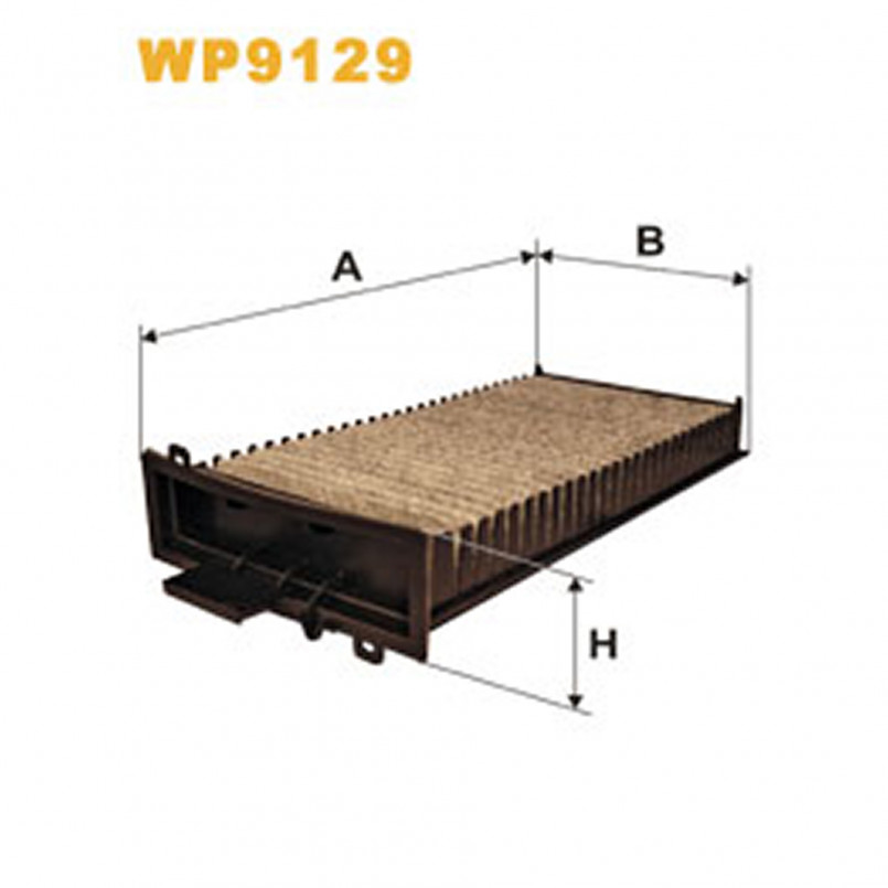WP9129   (1125A)  WIX Фільтр салону