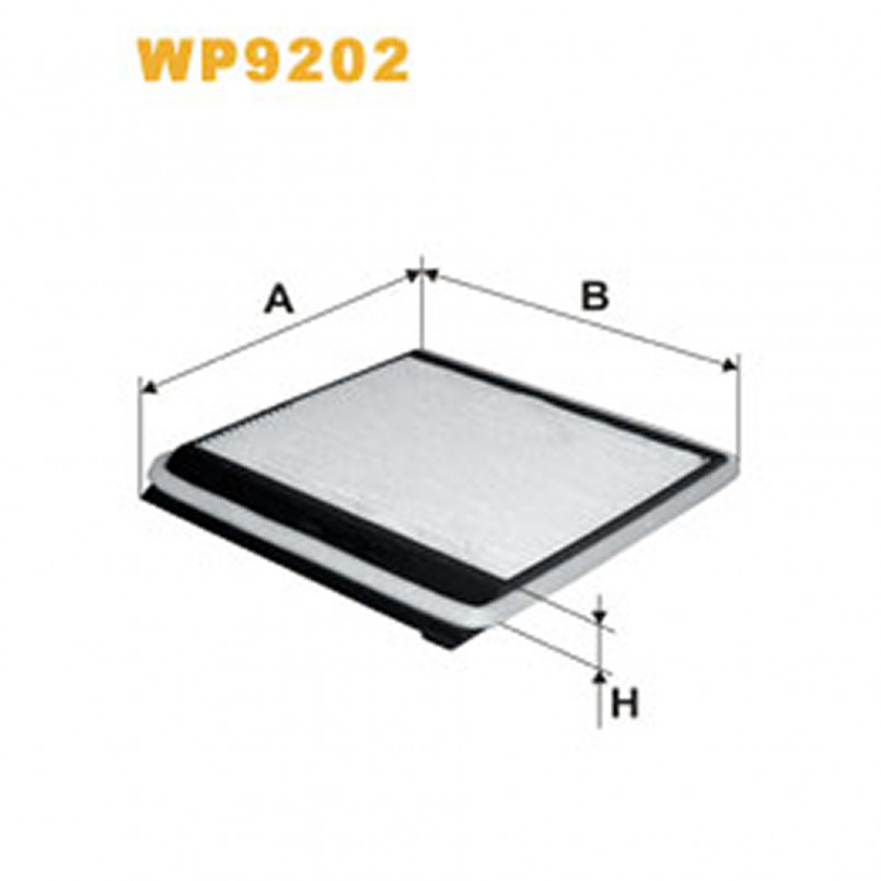 WP9202   (1151)  WIX Фільтр салону