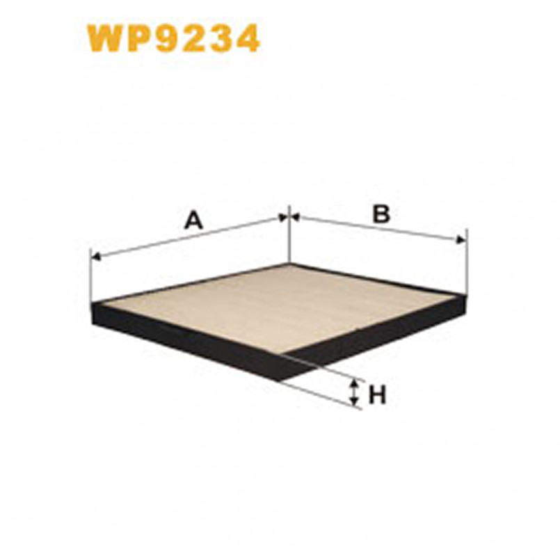 WP9234   (1173)  WIX Фільтр салону