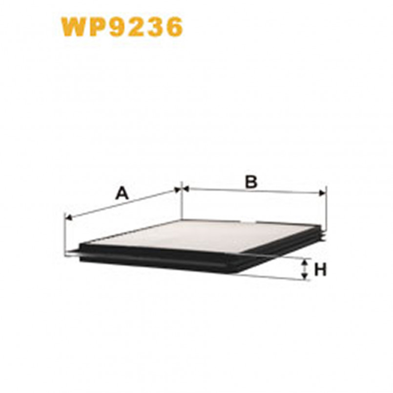 WP9236   (1174)  WIX Фільтр салону