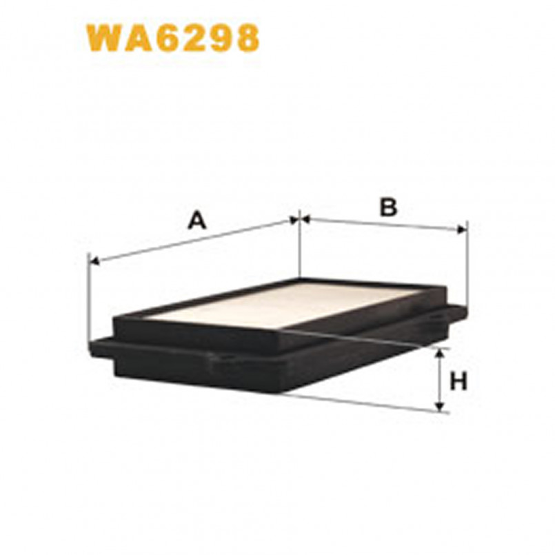 WA6298   (119)  WIX Фільтр повітря