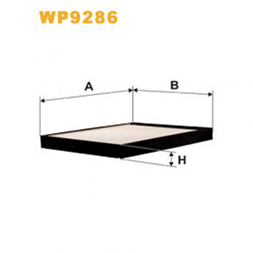 WP9286   (1214)  WIX Фільтр салону