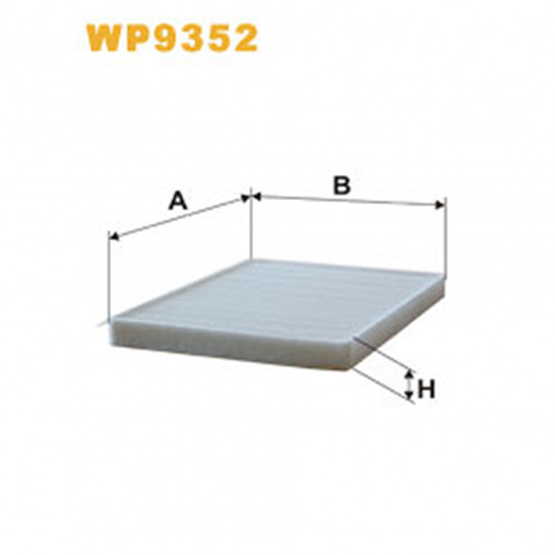 WP9352   (1277)  WIX Фільтр салону