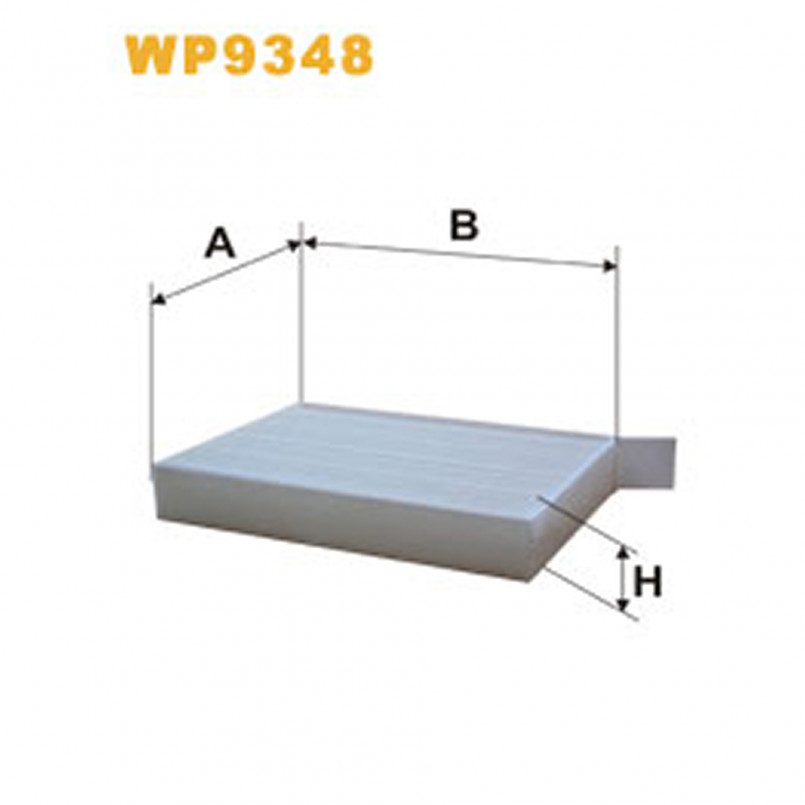 WP9348   (1290)  WIX Фільтр салону