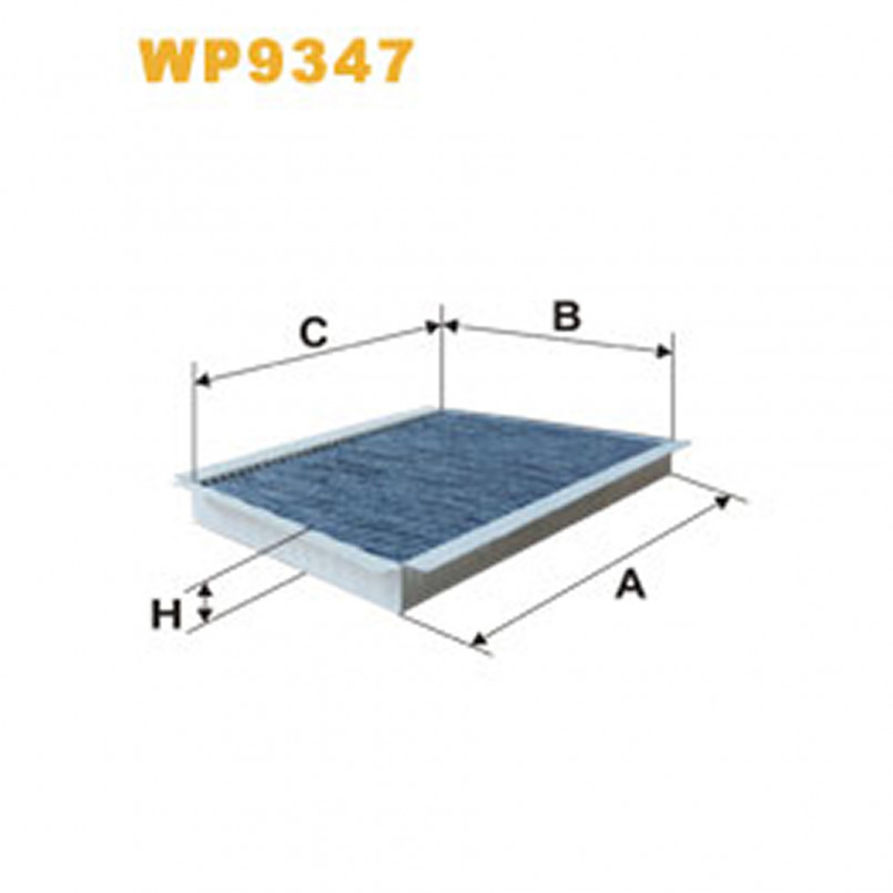 WP9347   (1306A)  WIX Фільтр салону