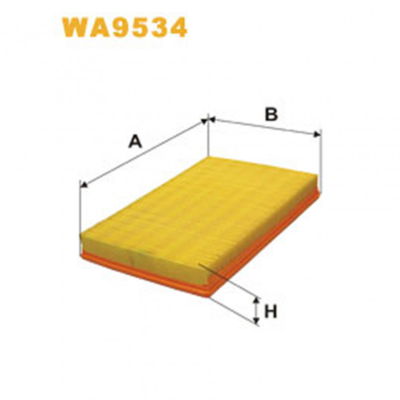WA9534   (149/9)  WIX Фільтр повітря