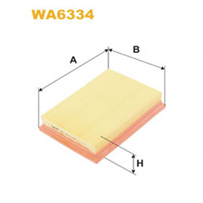 WA6334   (150)  WIX Фільтр повітря