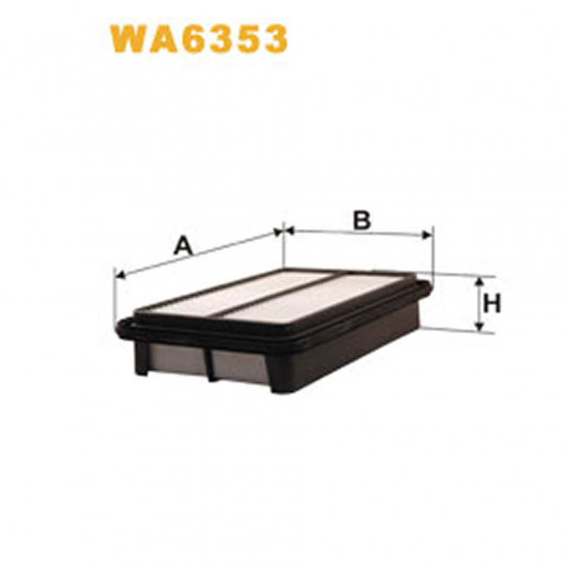 WA6353   (166)  WIX Фільтр повітря