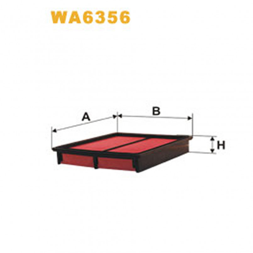 WA6356   (169)  WIX Фільтр повітря