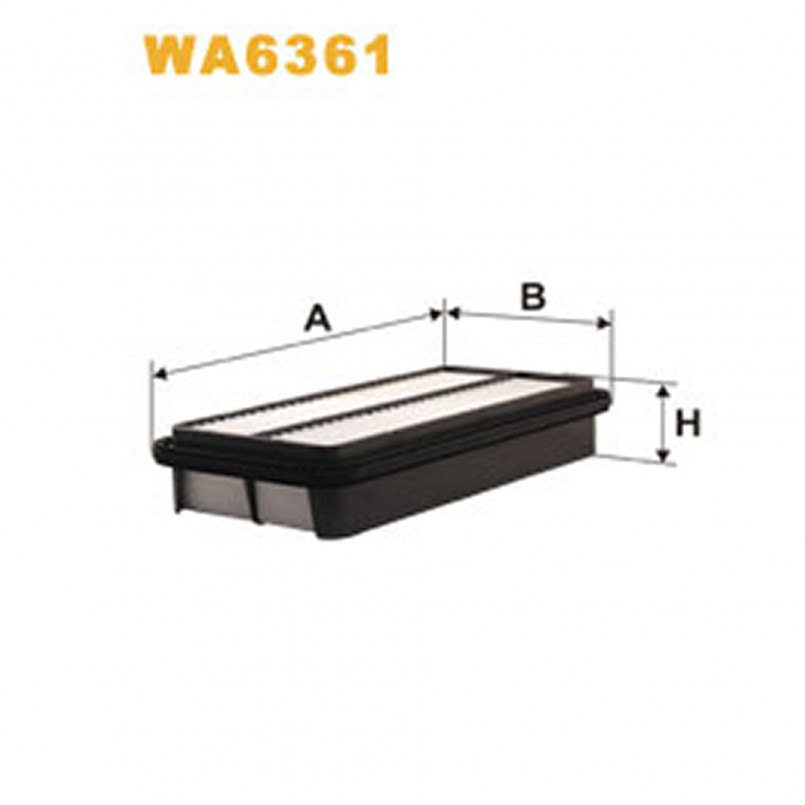 WA6361   (174)  WIX Фільтр повітря