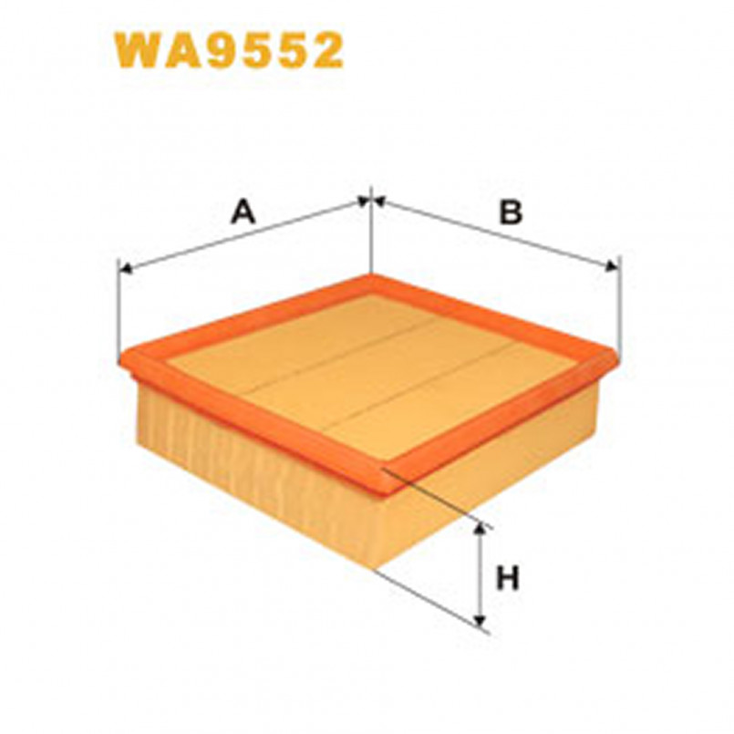 WA9552   (190/5)  WIX Фільтр повітря