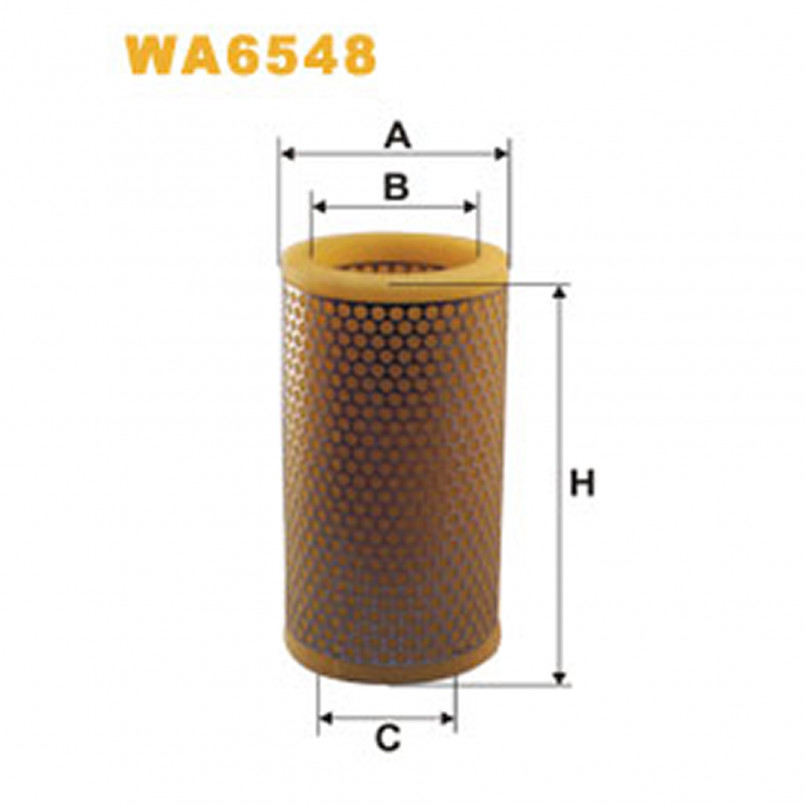WA6548   (248/1)  WIX Фільтр повітря