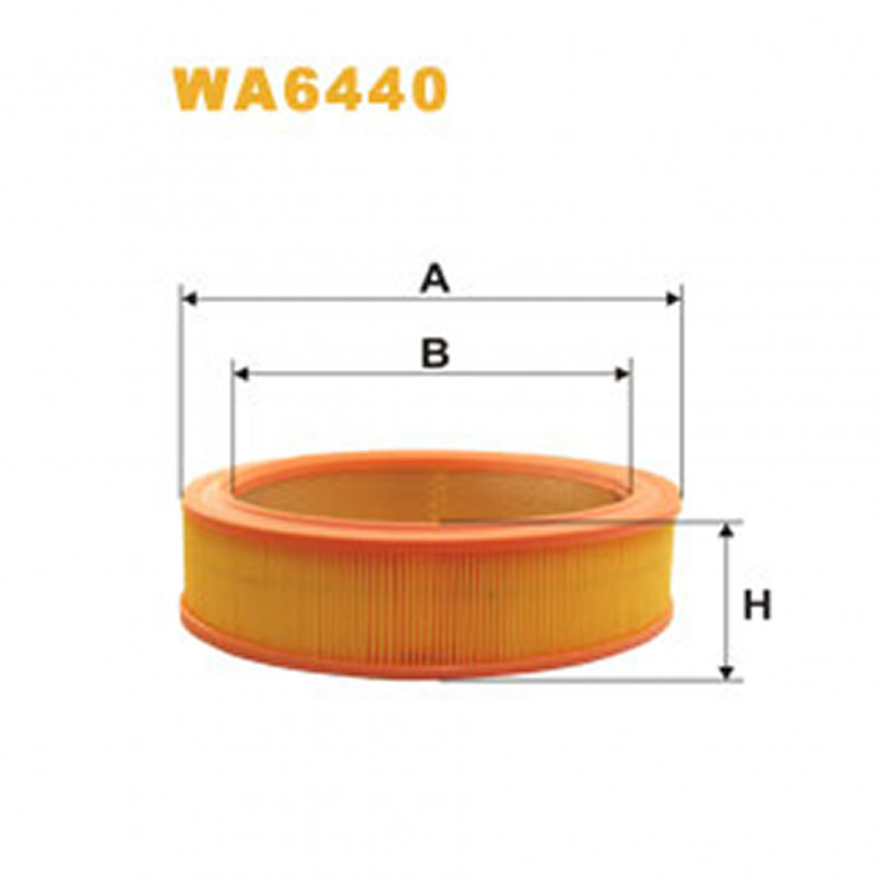 WA6440   (262)  WIX Фільтр повітря