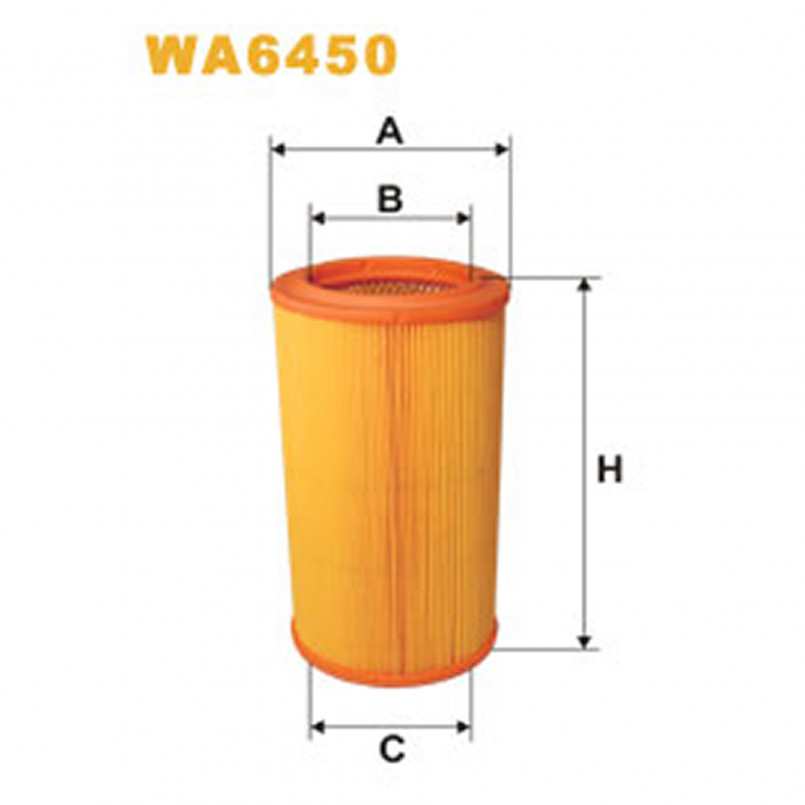 WA6450   (269)  WIX Фільтр повітря