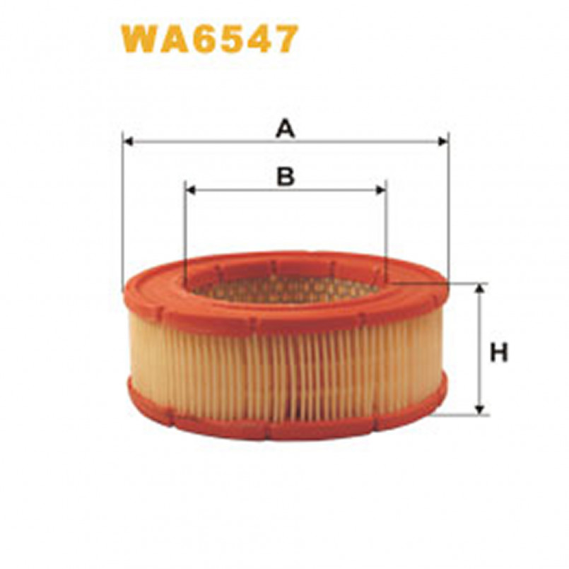 WA6547   (269/1)  WIX Фільтр повітря