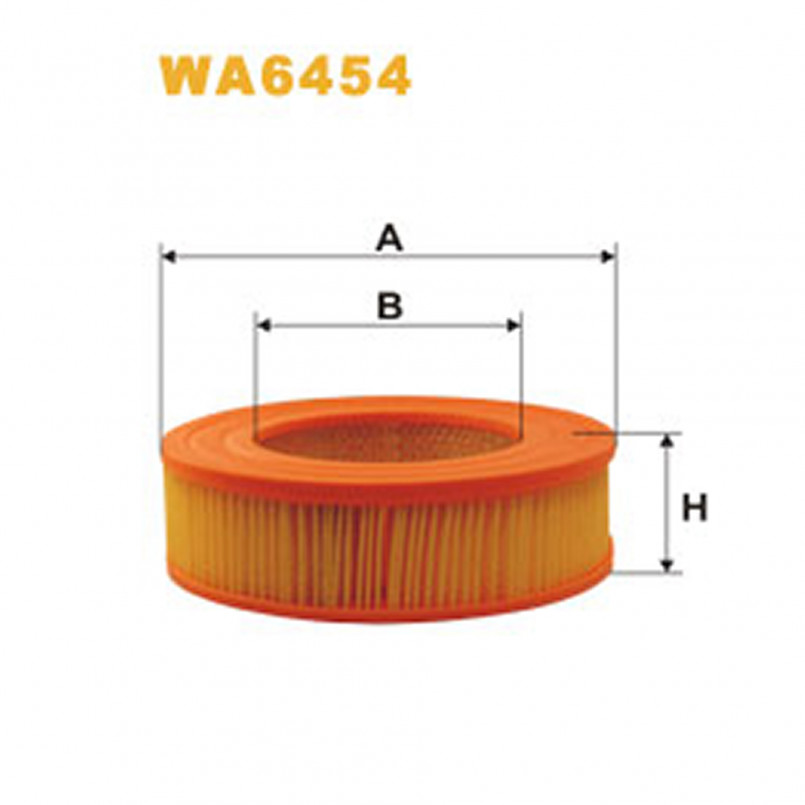 WA6454   (273)  WIX Фільтр повітря