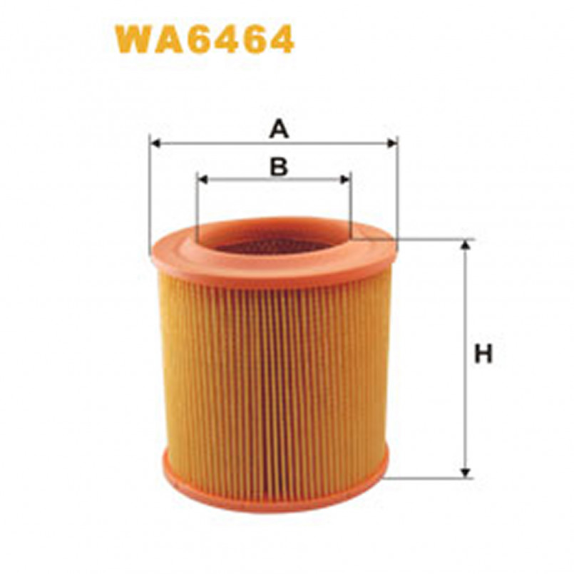 WA6464   (286/1)  WIX Фільтр повітря