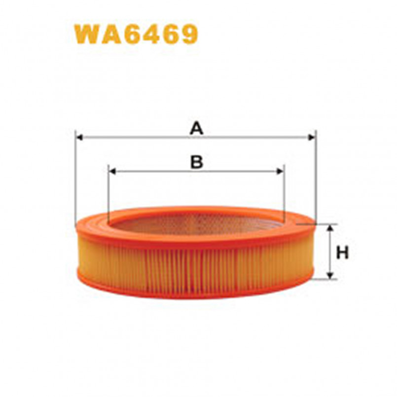 WA6469   (292)  WIX Фільтр повітря
