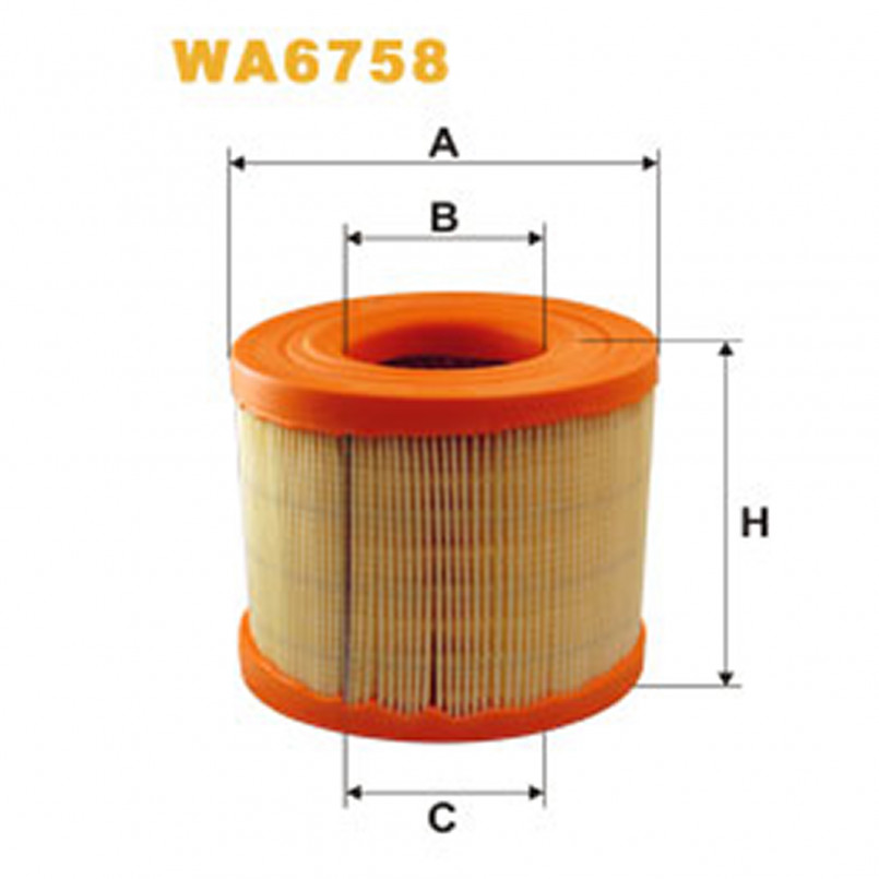 WA6758   (302/1)  WIX Фільтр повітря