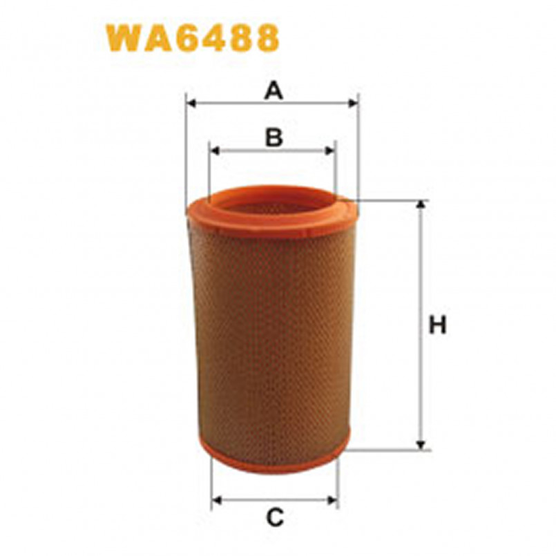 WA6488   (318)  WIX Фільтр повітря