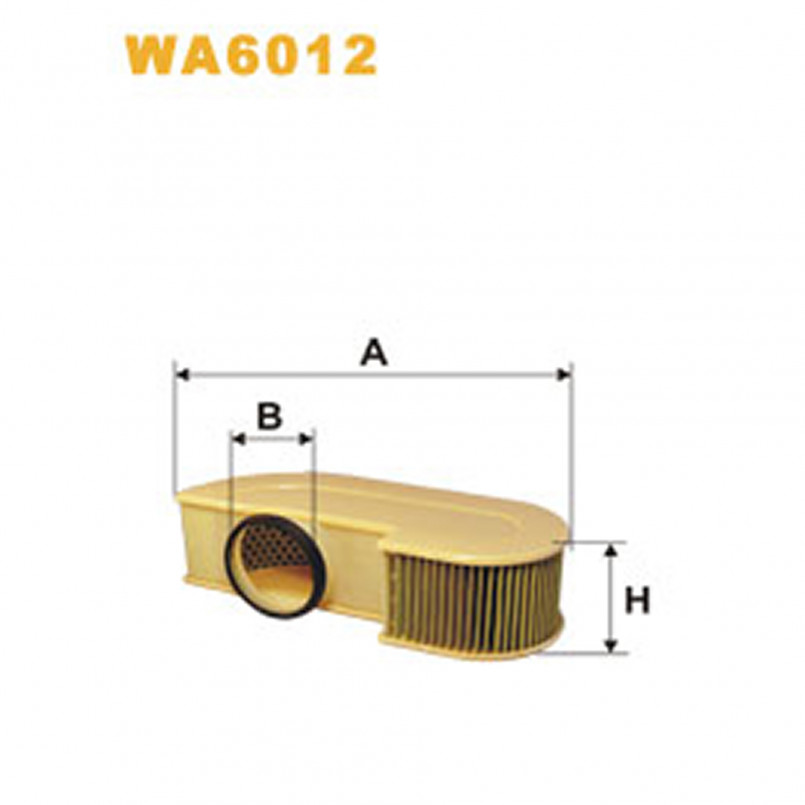 WA6012   (321)  WIX Фільтр повітря