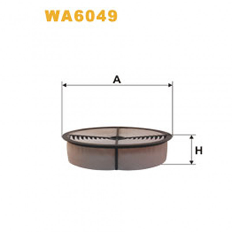 WA6049   (342)  WIX Фільтр повітря