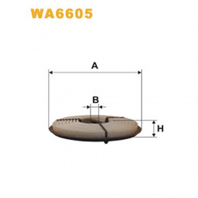 WA6605   (365)  WIX Фільтр повітря