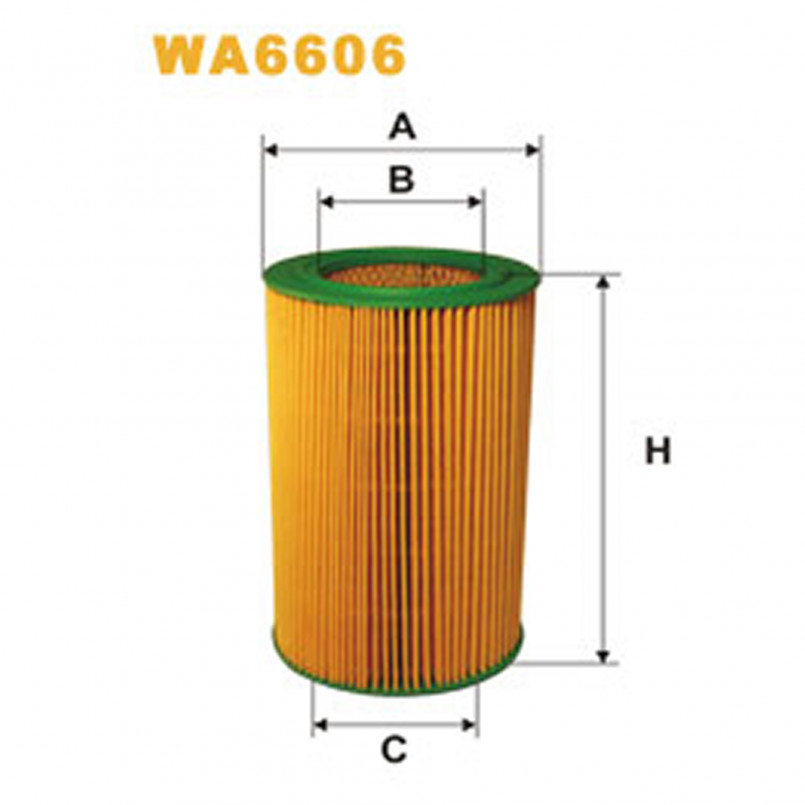 WA6606   (366/3)  WIX Фільтр повітря