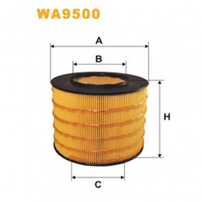 WA9500   (366/5)  WIX Фільтр повітря