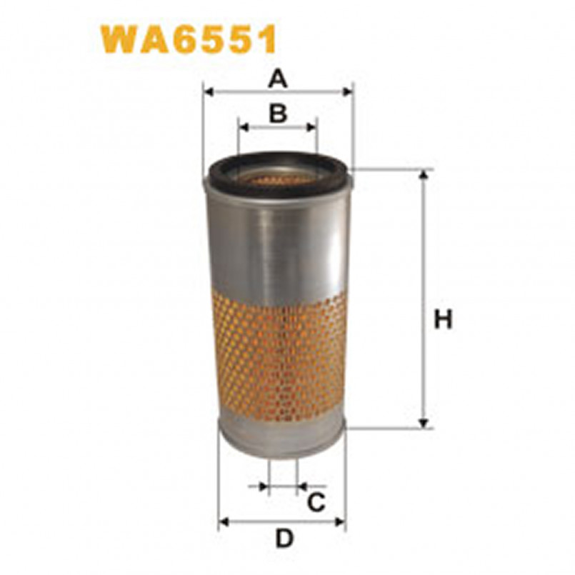 WA6551   (470/1)  WIX Фільтр повітря