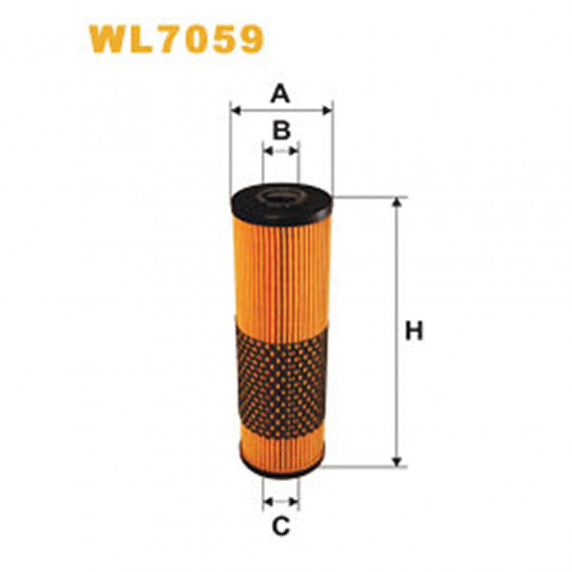 WL7059   (591)  WIX Фільтр масла