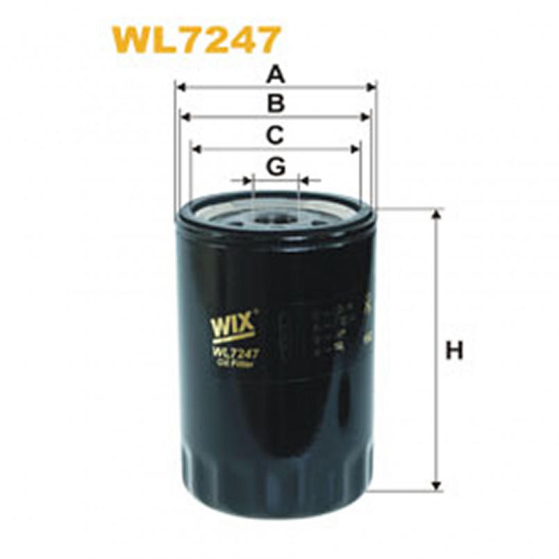 WL7247   (699/1)  WIX Фільтр масла